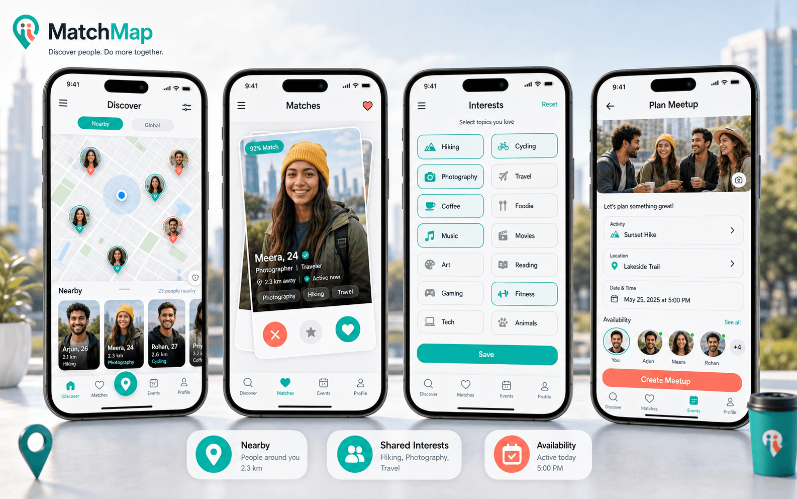 MatchMap product interface